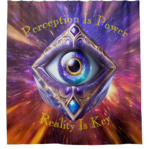 Cortina De Ducha Ojos del universo 08a