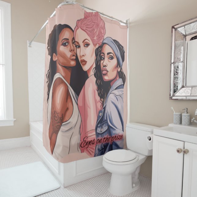 Cortina De Ducha Ojos en el premio (In situ)