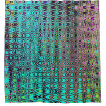 Olas de Boomerang Retro Acuáticas Kaleidoscópicas 