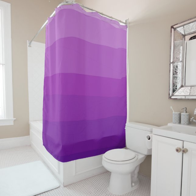 Cortina de ducha Ombre ultravioleta (In situ)