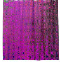 Ondas abstractas de boomerang retro magenta