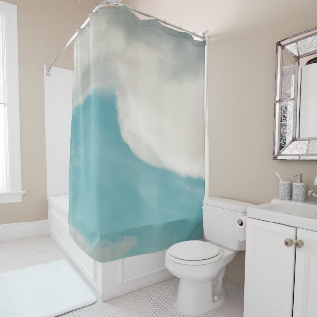 Cortina De Ducha ondas de todos los modos (In situ)