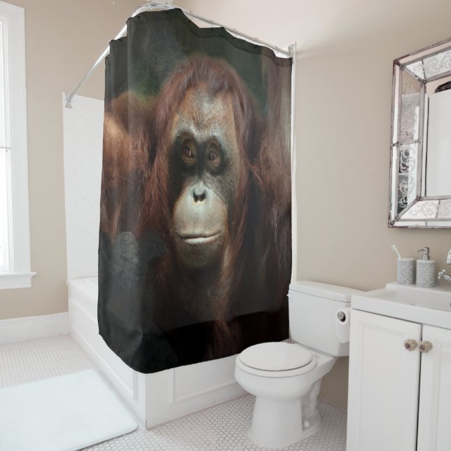 Cortina De Ducha Orangutan (In situ)