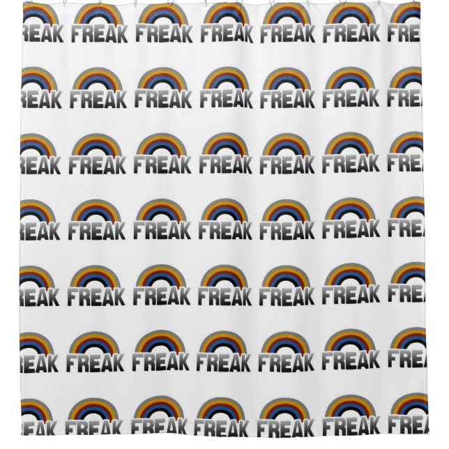 Cortina De Ducha Orgullo freak (Anverso)