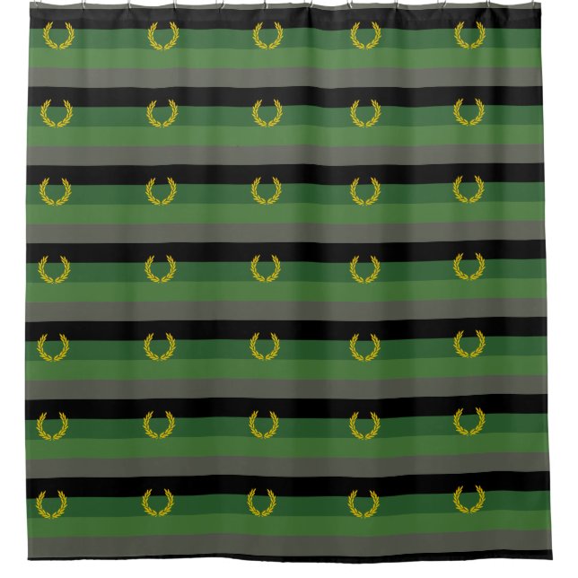 Cortina De Ducha Orgullo Uniforme (Anverso)