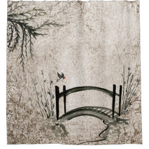 Cortina De Ducha Oriental