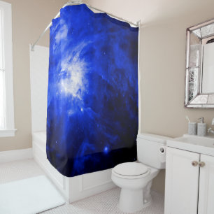 Cortina De Ducha Orion Chaos Blue