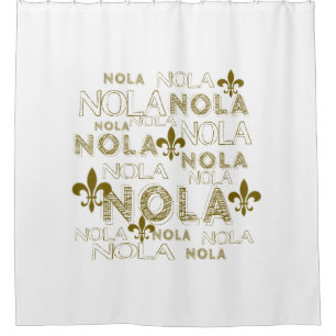 Cortina De Ducha Oro de NOLA NOLA NOLA