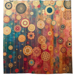 Cortina De Ducha Oro suspendido