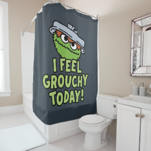 Cortina De Ducha Oscar el Grouch Hoy Me Siento Grouchy.