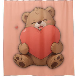 Cortina De Ducha Oso de guarnición