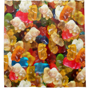 Cortina De Ducha osos gummy