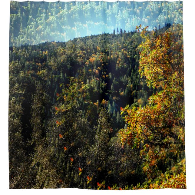 Cortina De Ducha Otoño en las montañas...... (Anverso)