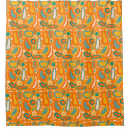 Cortina De Ducha Ovalos de colores