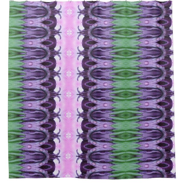 Cortina De Ducha P&P Ikat 2 (Anverso)