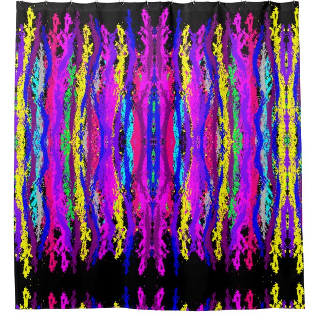 Cortina De Ducha Paint Strands (Anverso)