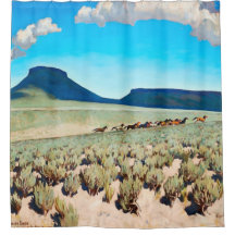 "País de caballo salvaje" por Maynard Dixon