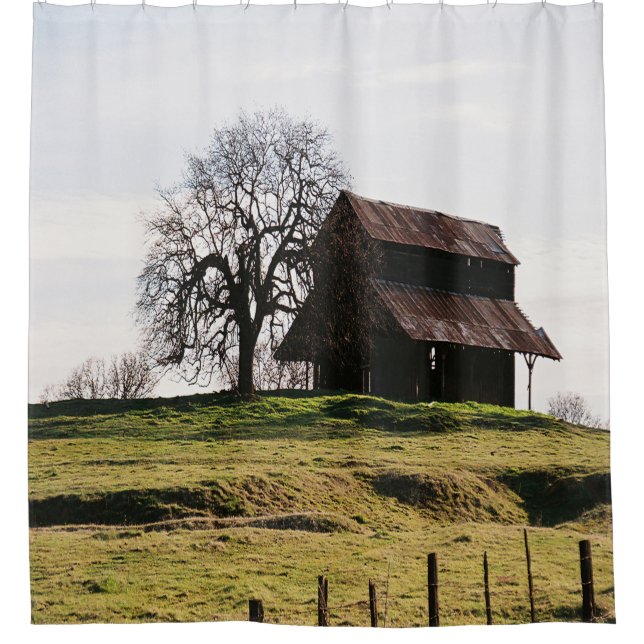 Cortina De Ducha País en otoño......... (Anverso)