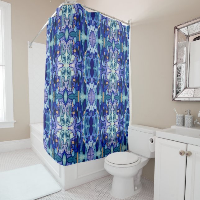 Cortina De Ducha Paisaje urbano (In situ)