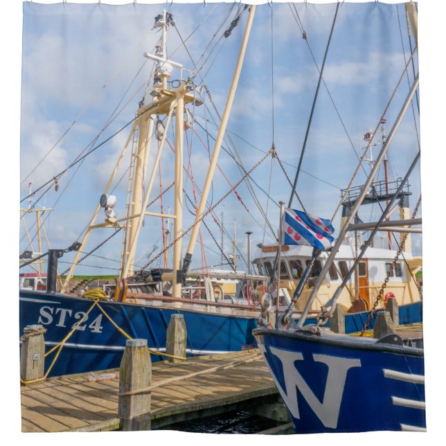 CORTINA DE DUCHA PAÍSES BAJOS - STAVOREN - MEDIOS DE COMUNICACIÓN D (Anverso)