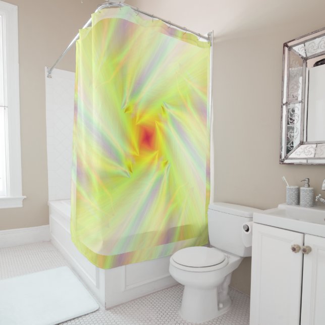 Cortina De Ducha Pájaro de Diamond Fire 2 (In situ)