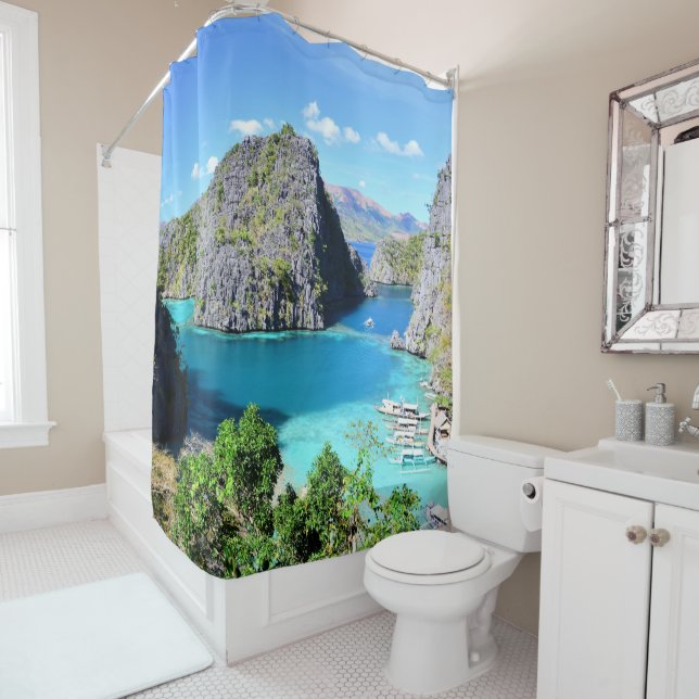 Cortina De Ducha Palawan Lagoon, Philippines (In situ)