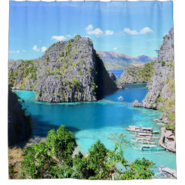 Cortina De Ducha Palawan Lagoon, Philippines