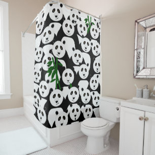 Cortina de ducha Panda