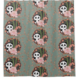 Cortina De Ducha panda