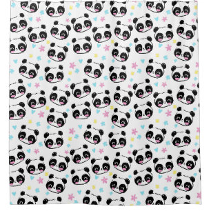 Cortina de ducha Panda Bear