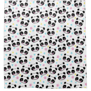 Cortina de ducha Panda Bear