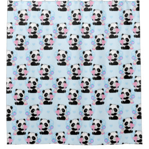 Cortina de ducha Panda Bear
