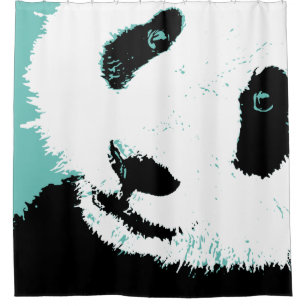 Cortina De Ducha panda triste