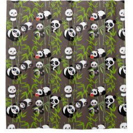 Cortina De Ducha pandas