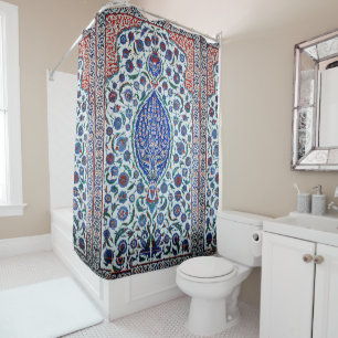 Cortina De Ducha Panel iznik vintage