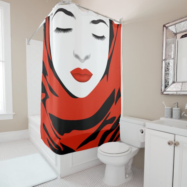 Cortina De Ducha pañuelo (In situ)