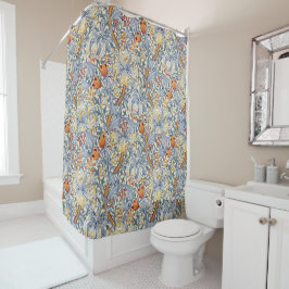 Cortina De Ducha Papel pintado victoriano Gold Lily de William Morr