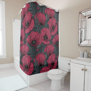 Cortina De Ducha Paquetes en Viva Magenta