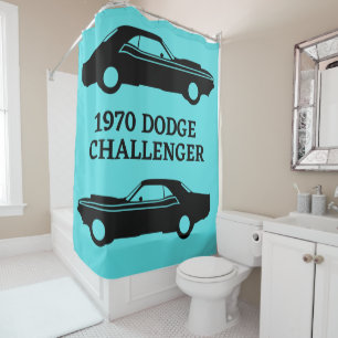 Cortina de ducha para automóvil Dodge Challenger d