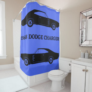 Cortina de ducha para automóvil músculo Dodge Char
