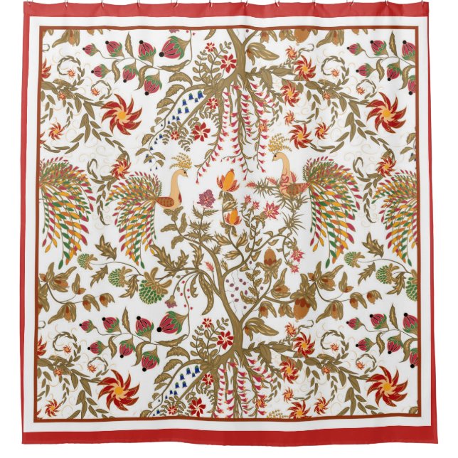 Cortina De Ducha Paradiesvögel, Vögel (Anverso)