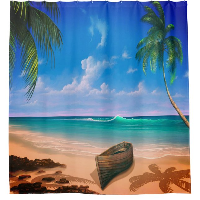 Cortina De Ducha Paradise Shower Curtain (Anverso)