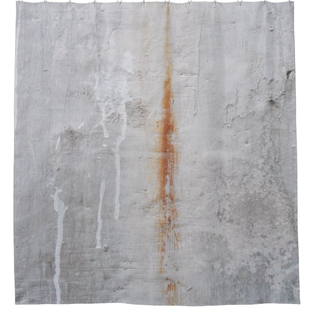 Cortina De Ducha Pared de hormigón gris (Anverso)