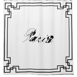 Cortina De Ducha Paris Art Nouveau Art Deco Jugendstil