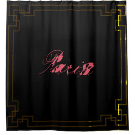 Cortina De Ducha Paris Art Nouveau Art Deco Jugendstil