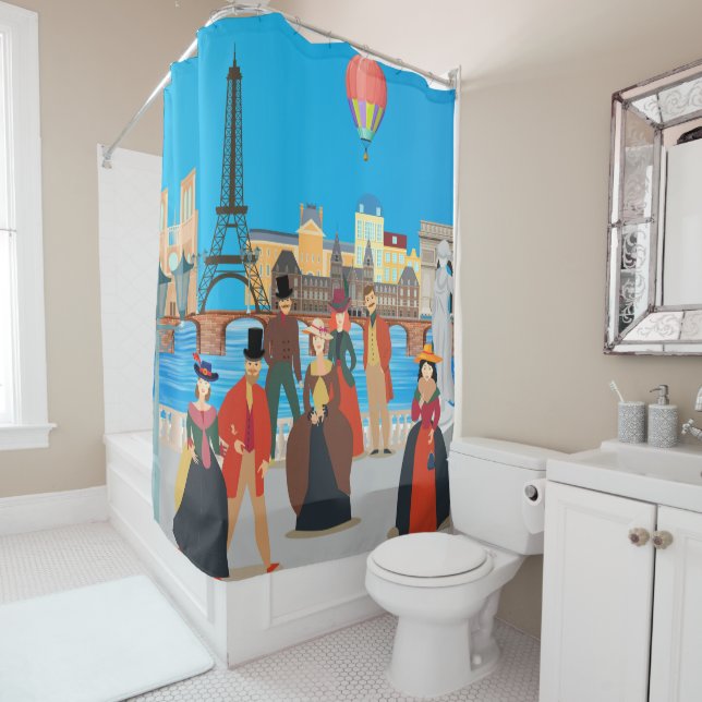 Cortina De Ducha París victoriano (In situ)