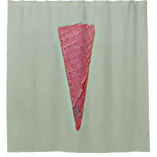 Cortina De Ducha Pastel de helado