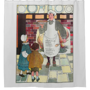 Cortina De Ducha Pat-a-cake, pat-a-cake, hombre de Baker