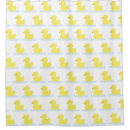 Cortina De Ducha Pato amarillo lindo moderno