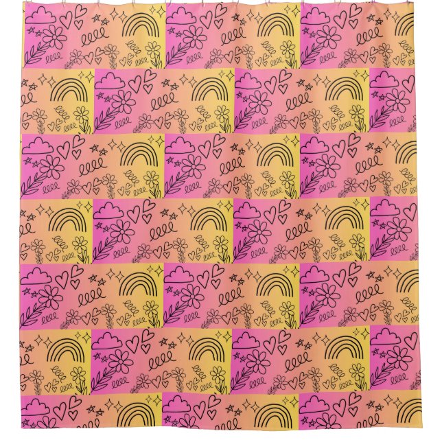 Cortina De Ducha patrón (Anverso)